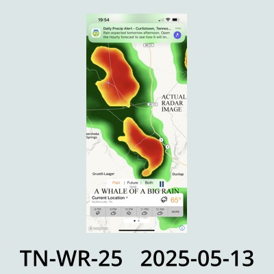 Hail Obs Photo