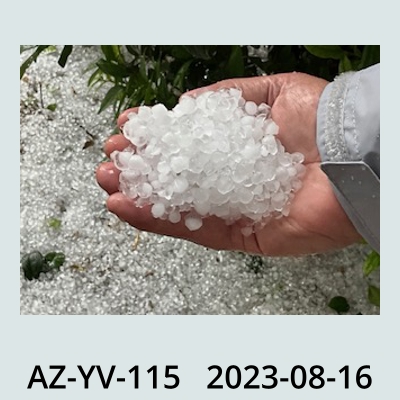 Hail Obs Photo