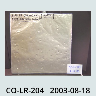 Hail Obs Photo