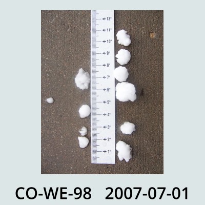 Hail Obs Photo
