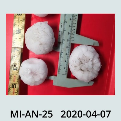 Hail Obs Photo