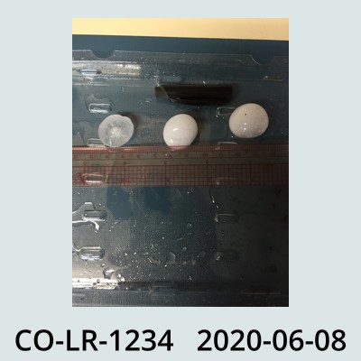 Hail Obs Photo