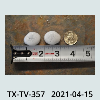 Hail Obs Photo