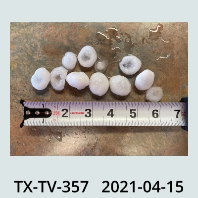Hail Obs Photo