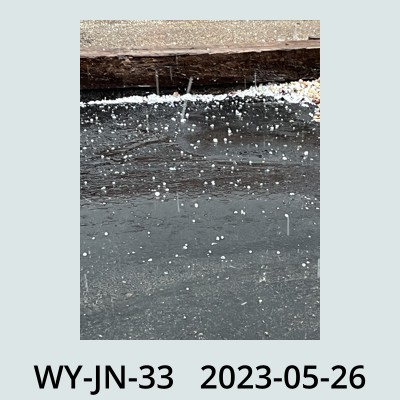 Hail Obs Photo