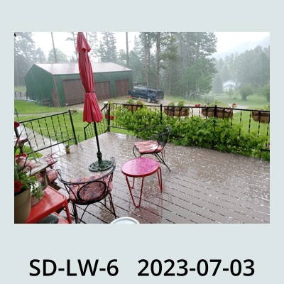 Hail Obs Photo