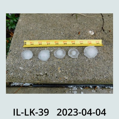 Hail Obs Photo