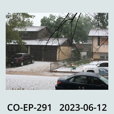 Hail Obs Photo