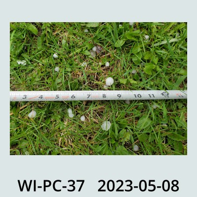 Hail Obs Photo
