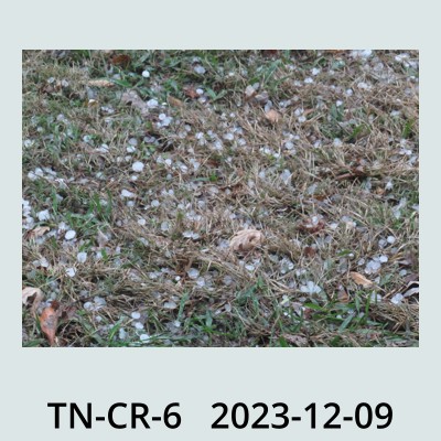 Hail Obs Photo