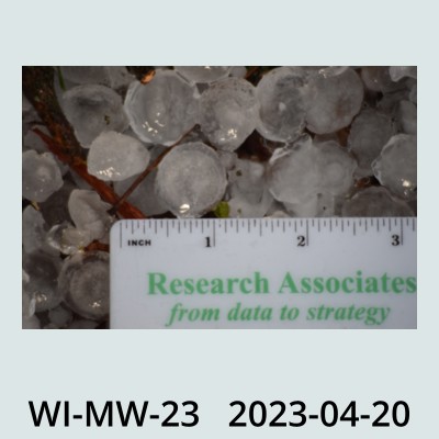 Hail Obs Photo