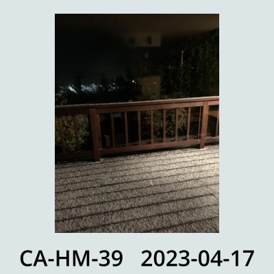Hail Obs Photo