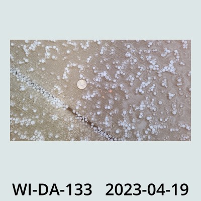 Hail Obs Photo