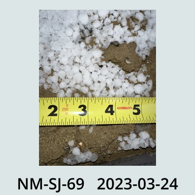 Hail Obs Photo