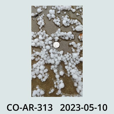Hail Obs Photo