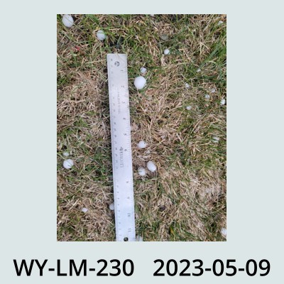 Hail Obs Photo