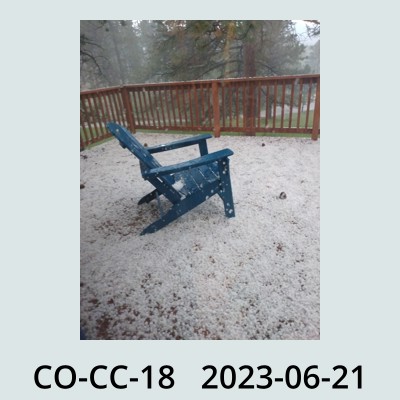 Hail Obs Photo