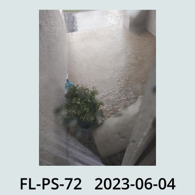 Hail Obs Photo
