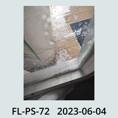 Hail Obs Photo