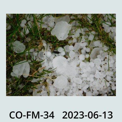 Hail Obs Photo