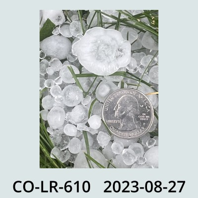 Hail Obs Photo