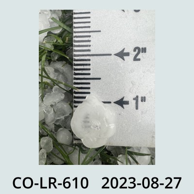Hail Obs Photo