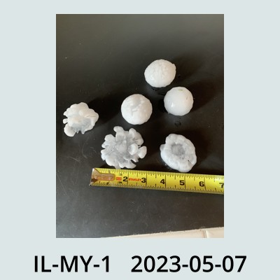 Hail Obs Photo