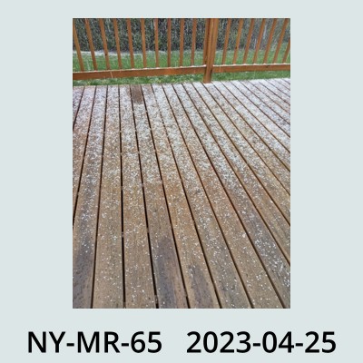 Hail Obs Photo