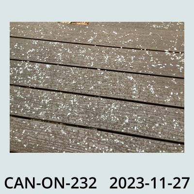Hail Obs Photo