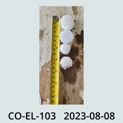 Hail Obs Photo
