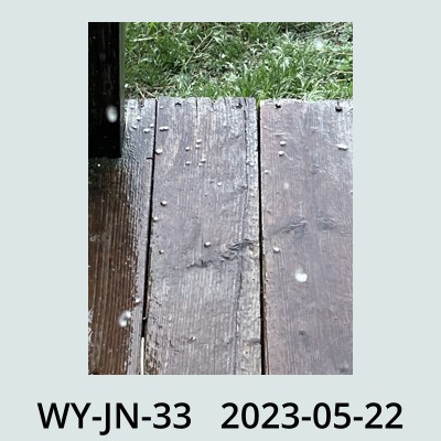 Hail Obs Photo
