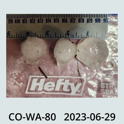 Hail Obs Photo
