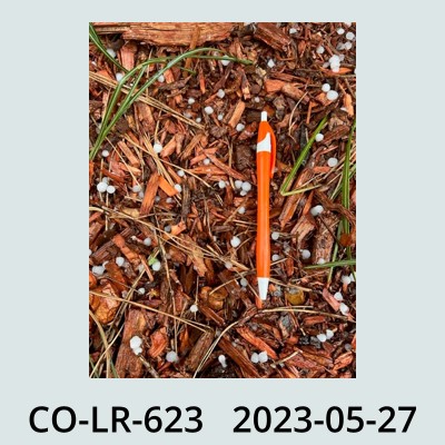 Hail Obs Photo