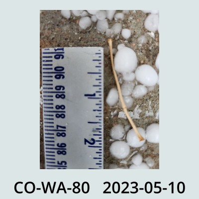 Hail Obs Photo