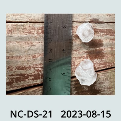 Hail Obs Photo