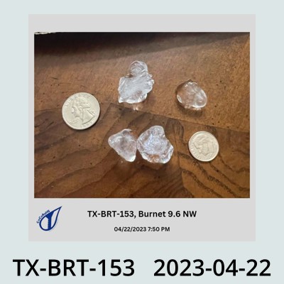 Hail Obs Photo