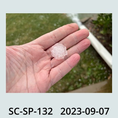 Hail Obs Photo