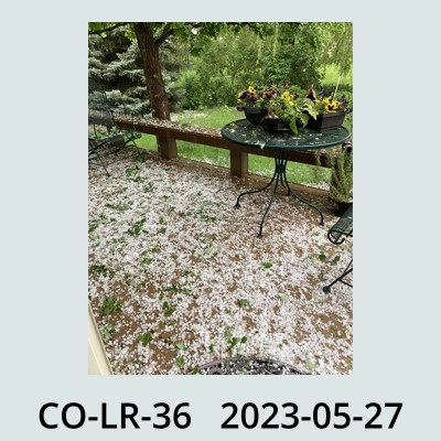 Hail Obs Photo