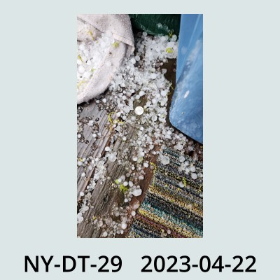 Hail Obs Photo