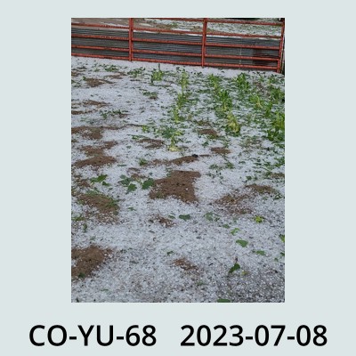 Hail Obs Photo