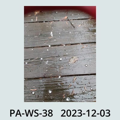 Hail Obs Photo