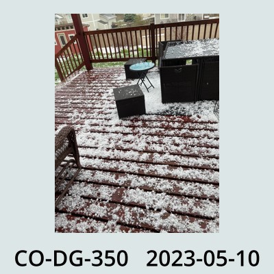 Hail Obs Photo