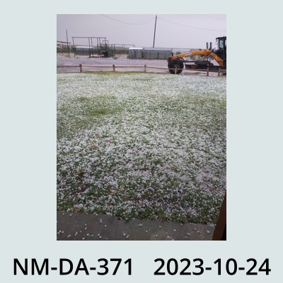 Hail Obs Photo