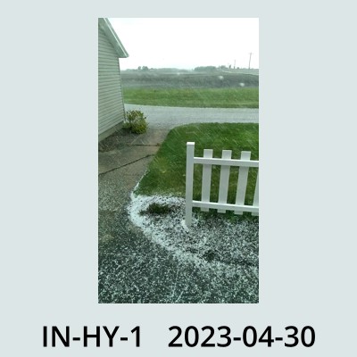 Hail Obs Photo