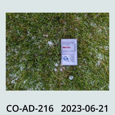 Hail Obs Photo