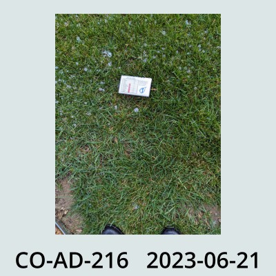 Hail Obs Photo