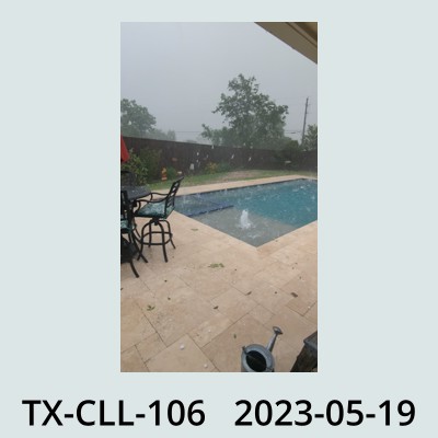 Hail Obs Photo
