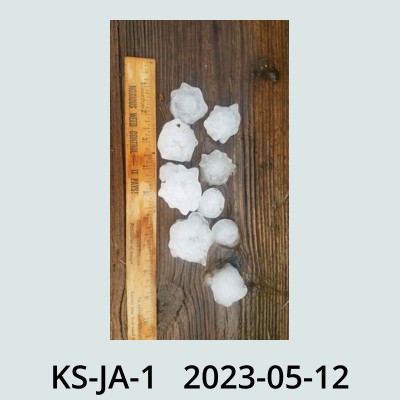 Hail Obs Photo