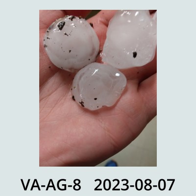 Hail Obs Photo
