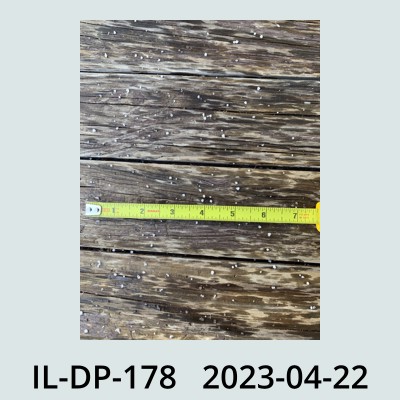 Hail Obs Photo